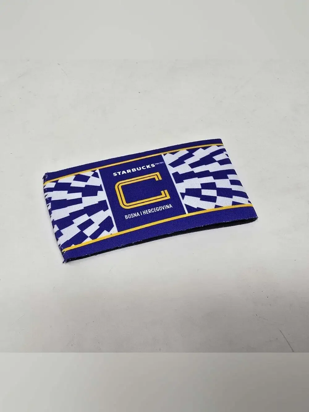 STARBUCKS FIFA 2026 World Cup Captain Sleeve Coffee Bosnia and Herzegovina